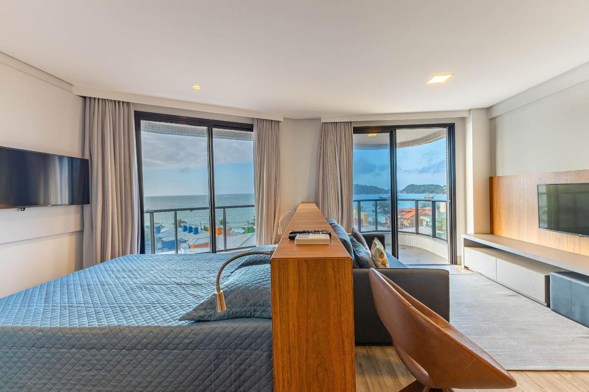 Confortavel Loft Com Vista O Mar, Com Piscina Apartment Bombinhas