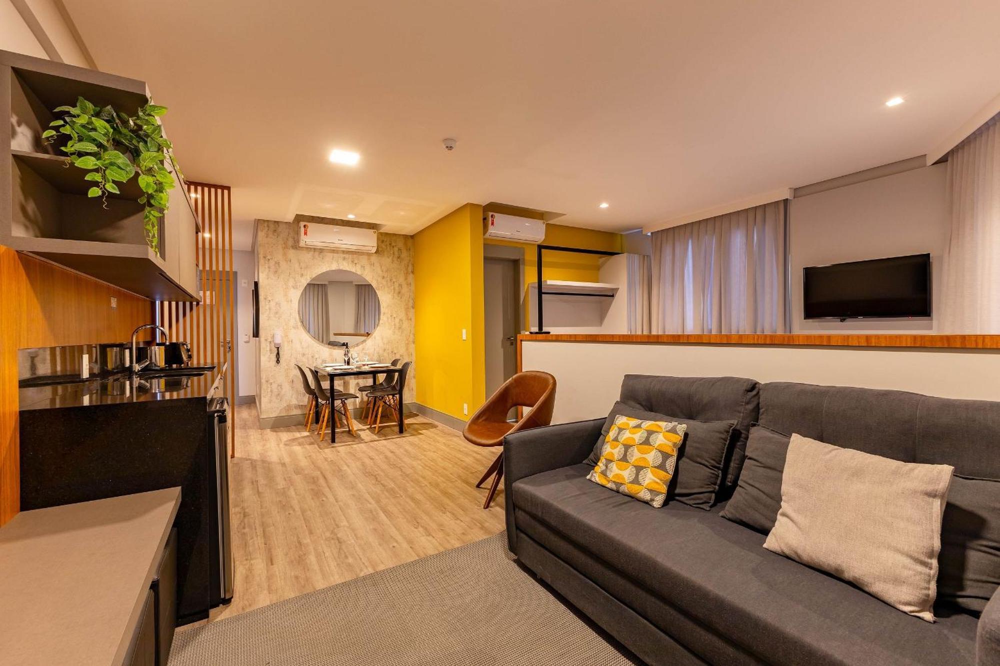 Apartment Confortavel Loft Com Vista O Mar, Com Piscina *